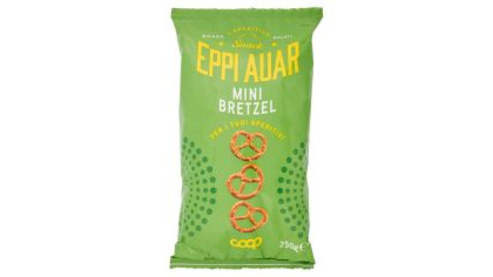 Snack Eppi Auar Mini Bretzel Per I Tuoi Aperitivi 250 G