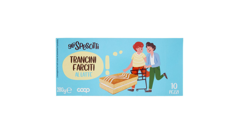 Trancini Farciti Al Latte 10 X 28 G