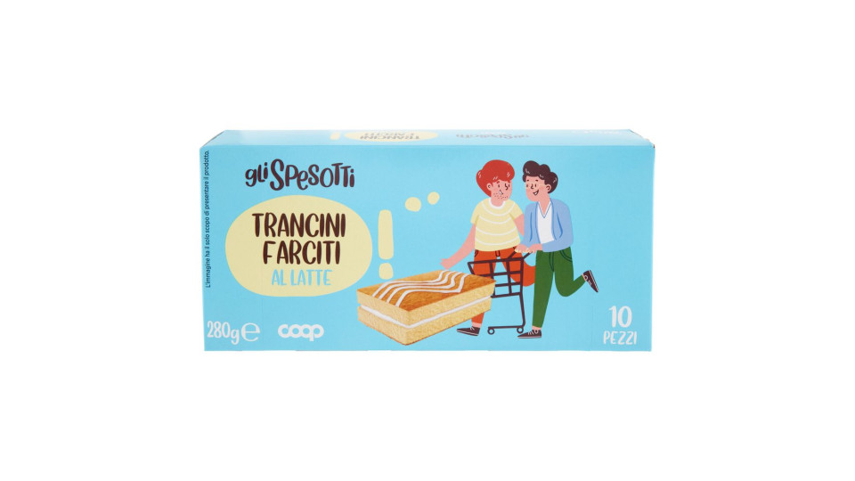 Trancini Farciti Al Latte 10 X 28 G