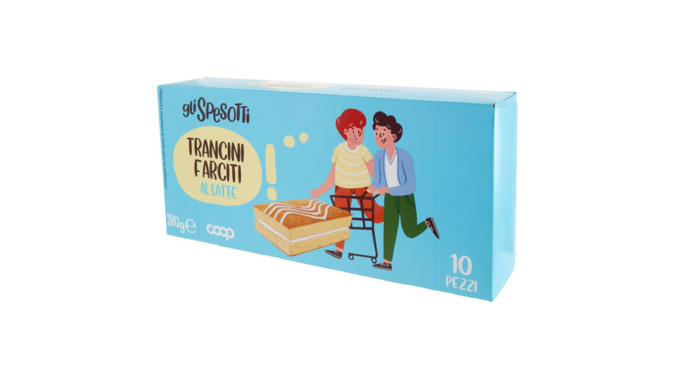 Trancini Farciti Al Latte 10 X 28 G