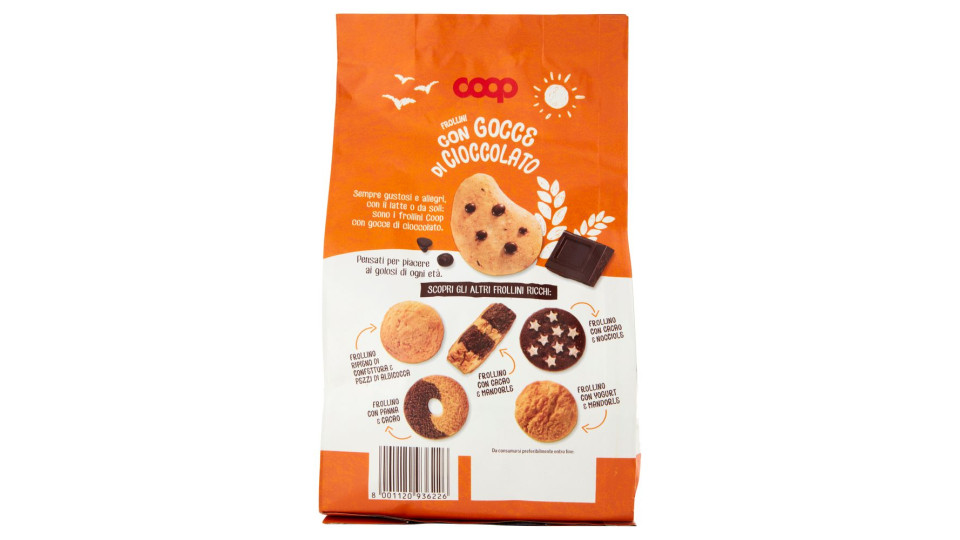 Frollini Con Gocce Di Cioccolato 700 G