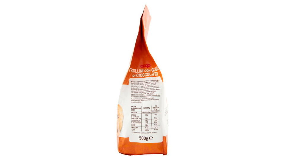 Frollini Con Gocce Di Cioccolato 700 G