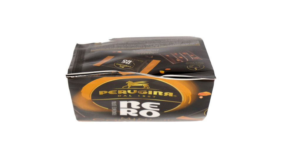 Perugina Nero Mini Caramello Cioccolatini Fondenti Sacchetto 150g