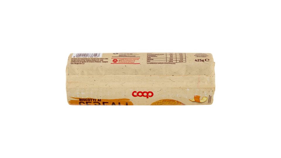 Biscotti Ai Cereali Digestive* A Base Di Avena Gusto Arancia 425 G