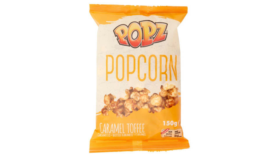 Popz Popcorn Caramello 150 G