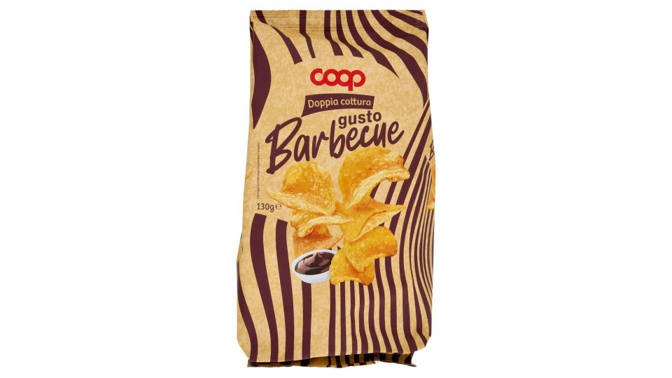 Patatine Doppia Cottura Gusto Barbecue 130 G