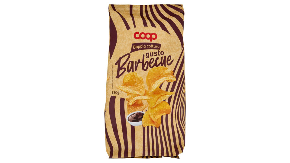 Patatine Doppia Cottura Gusto Barbecue 130 G