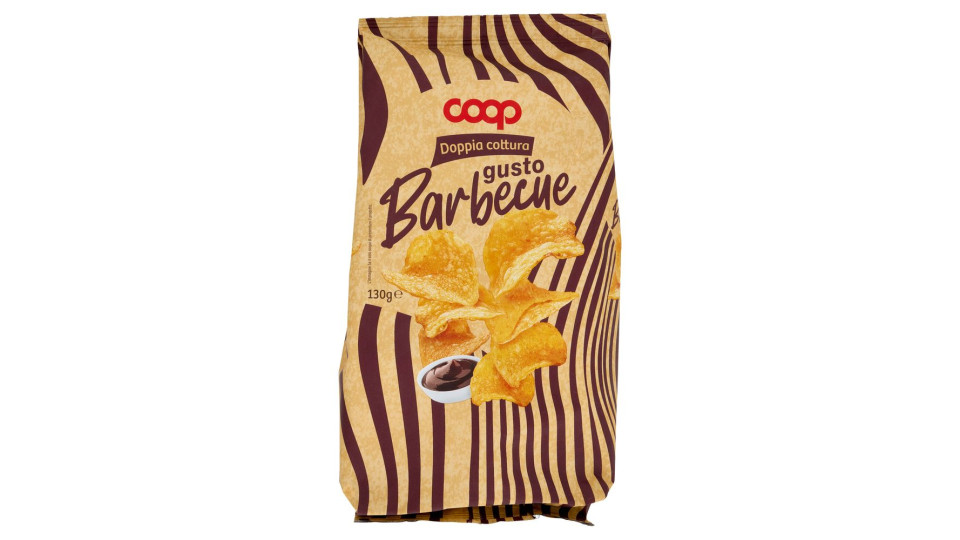 Patatine Doppia Cottura Gusto Barbecue 130 G