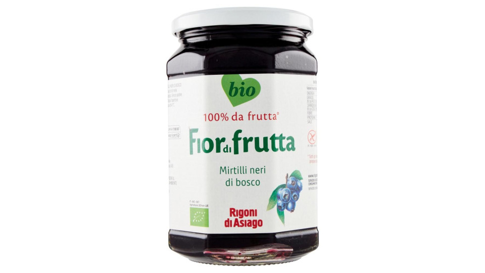 Rigoni Di Asiago Fiordifrutta Mirtilli Neri Di Bosco Bio 630 G