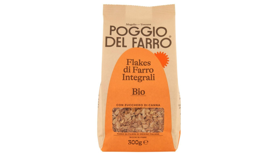 Poggio Del Farro Flakes Di Farro Integrali Bio 300 G
