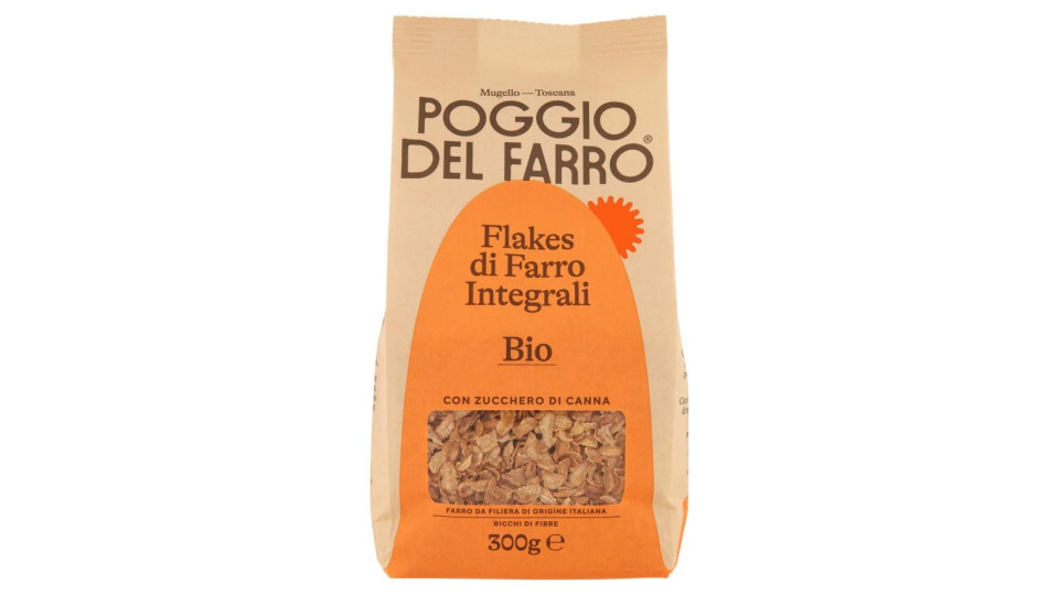 Poggio Del Farro Flakes Di Farro Integrali Bio 300 G