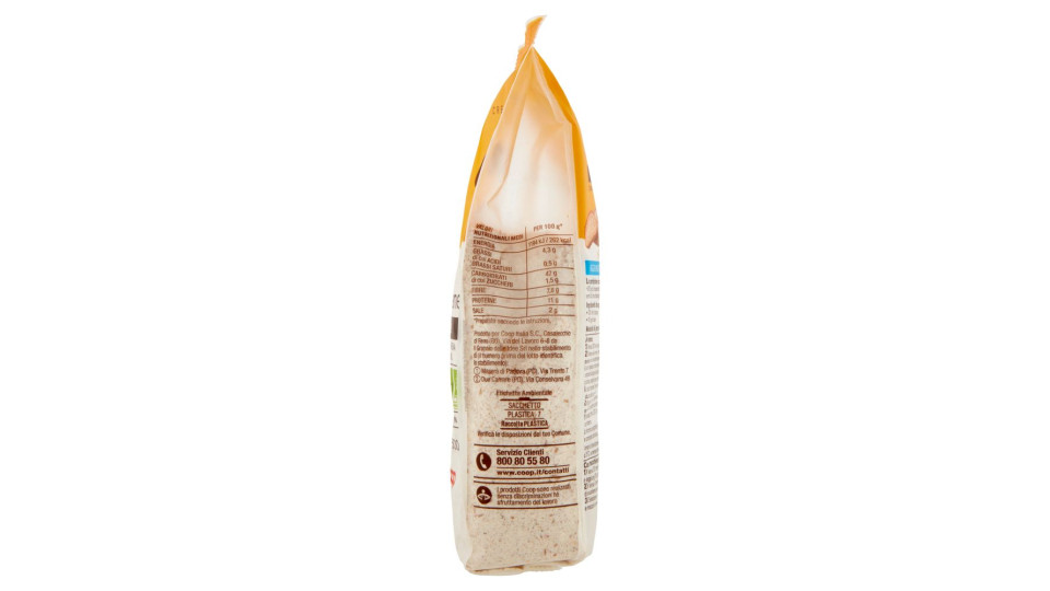Preparato Per Pane Integrale Con Fiocchi Di Avena E Semi Di Lino Biologico 500 G