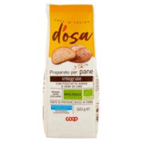 Preparato Per Pane Integrale Con Fiocchi Di Avena E Semi Di Lino Biologico 500 G