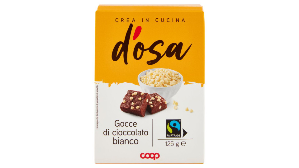 Gocce Di Cioccolato Bianco 125 G