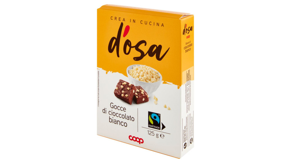 Gocce Di Cioccolato Bianco 125 G