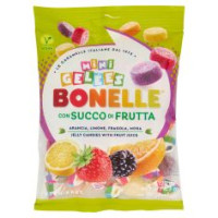 Bonelle Mini Gelées Con Succo Di Frutta Arancia, Limone, Fragola, Mora 120 G