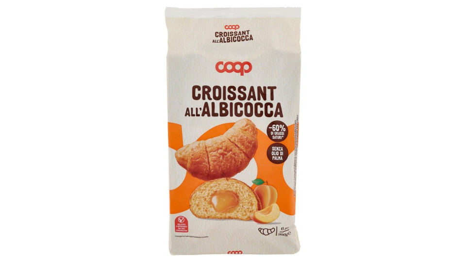 Croissant All'albicocca 6 X 50 G
