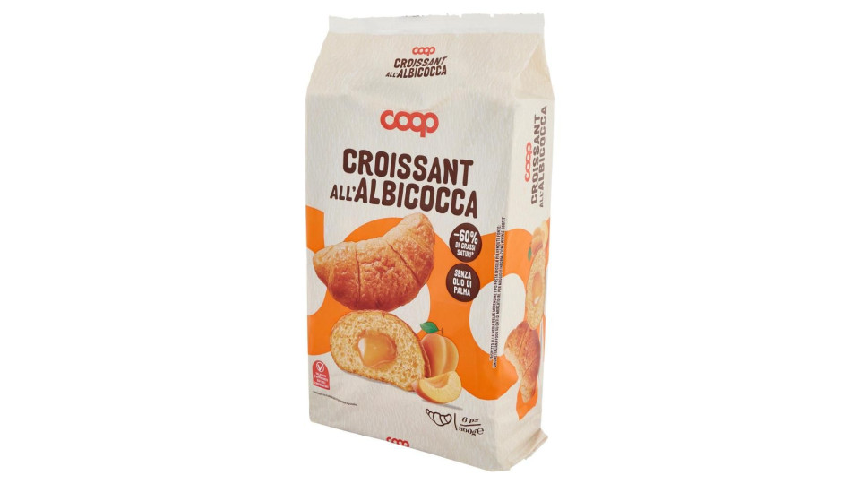 Croissant All'albicocca 6 X 50 G