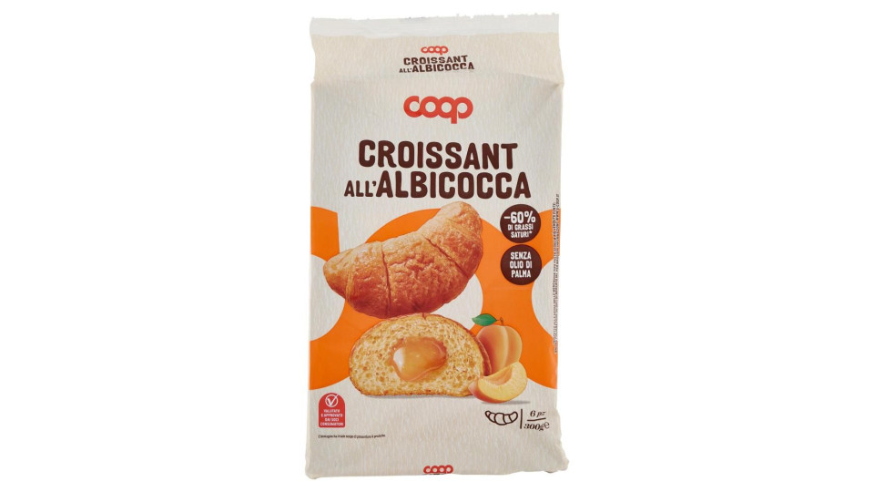 Croissant All'albicocca 6 X 50 G