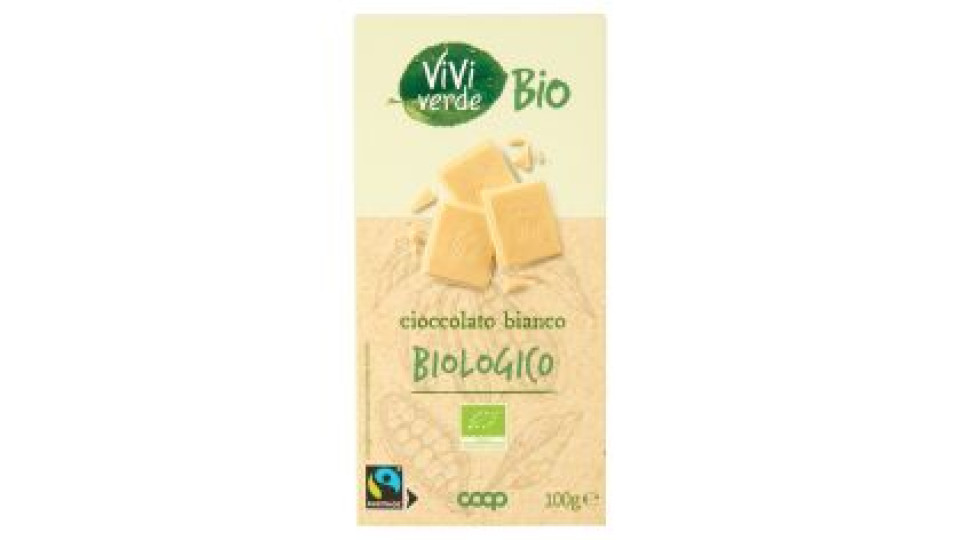 Cioccolato Bianco Biologico 100 G