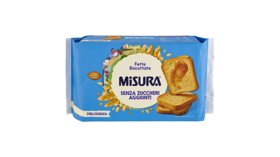 Misura Dolcesenza Fette Biscottate 320 G