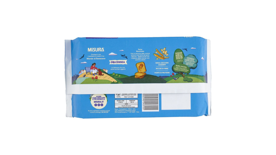 Misura Dolcesenza Fette Biscottate 320 G