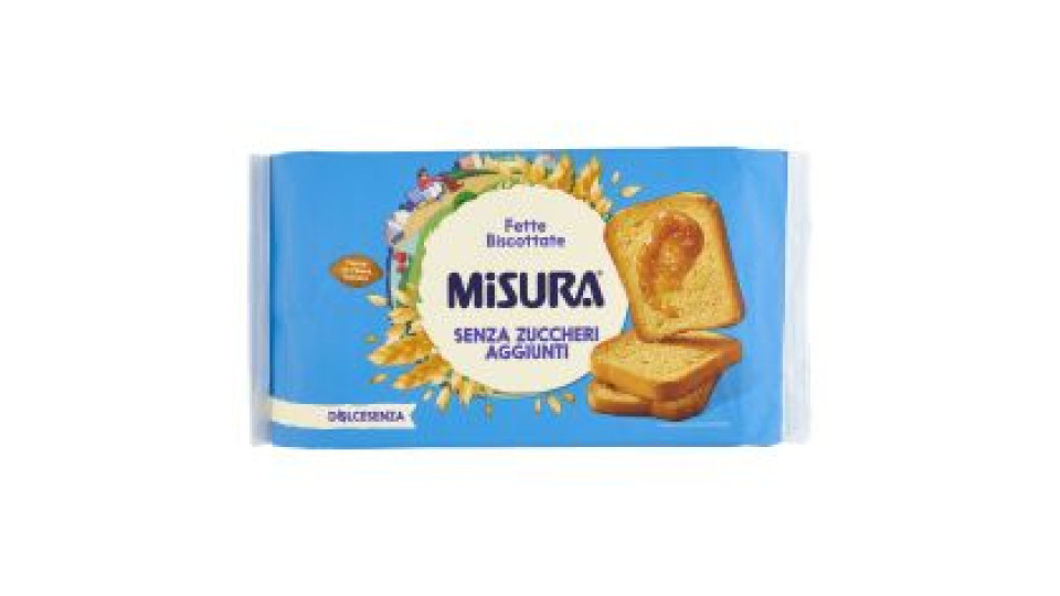Misura Dolcesenza Fette Biscottate 320 G