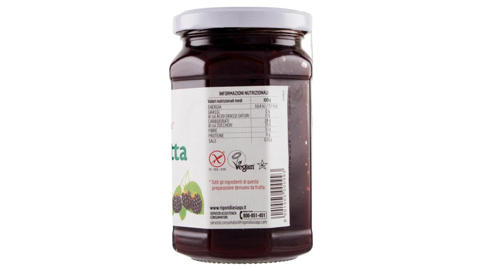 Rigoni Di Asiago Fiordifrutta Agrumi E Zenzero Bio 340 G