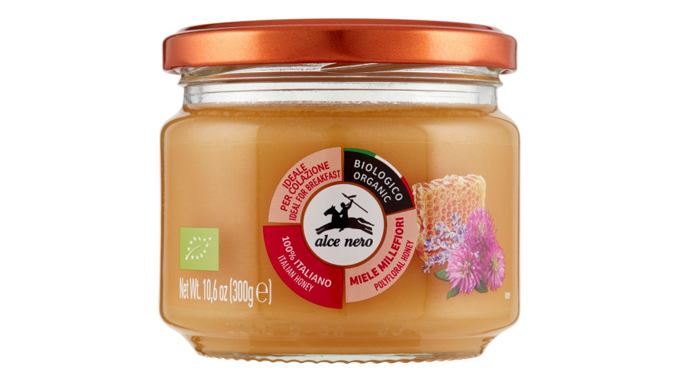 Alce Nero Miele Millefiori 300 G