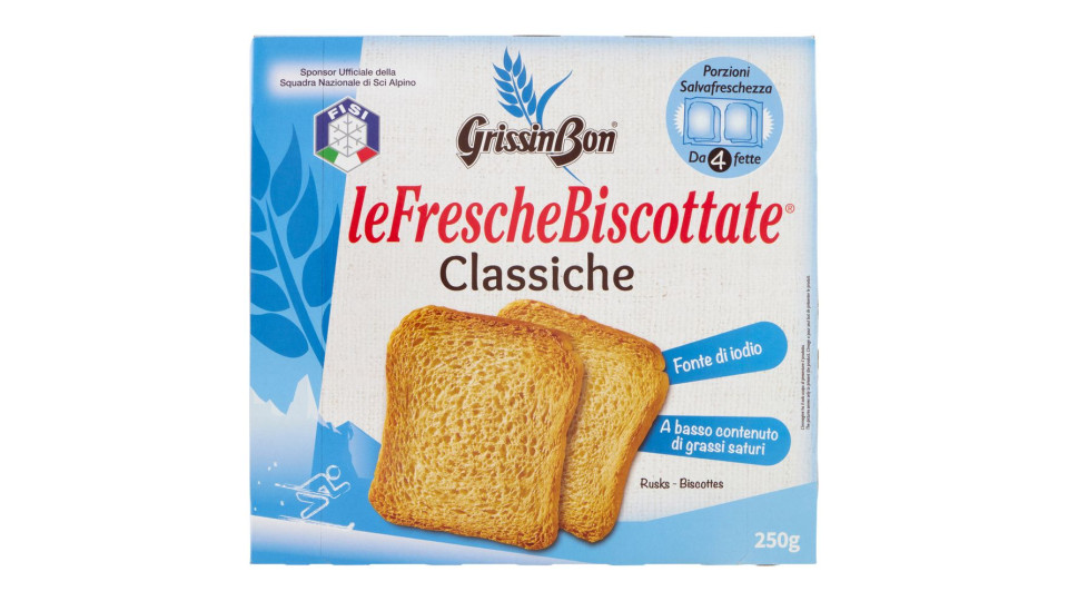 Grissinbon Lefreschebiscottate Classiche 250 G