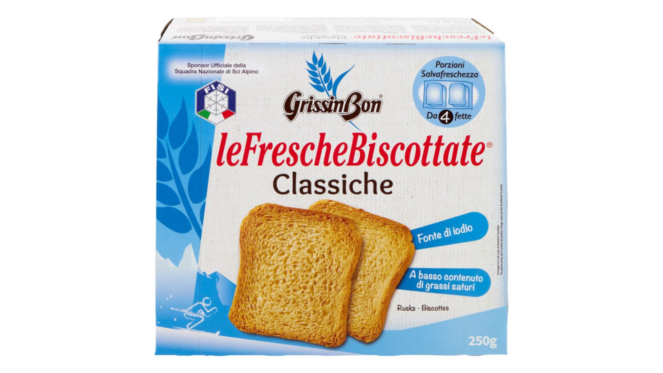 Grissinbon Lefreschebiscottate Classiche 250 G