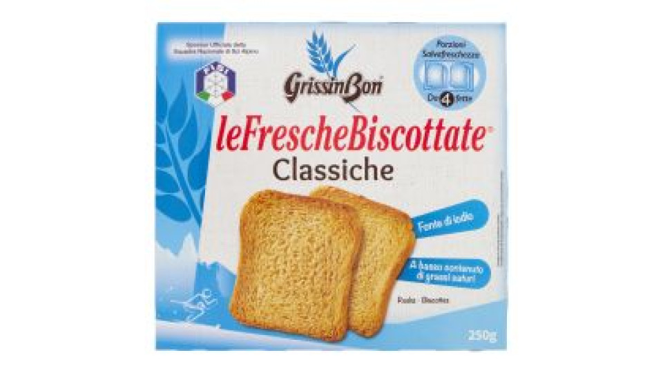 Grissinbon Lefreschebiscottate Classiche 250 G