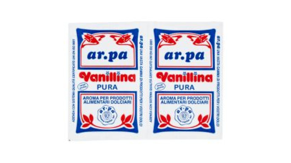 Ar.pa Vanillina Pura 2 X 0,5 G
