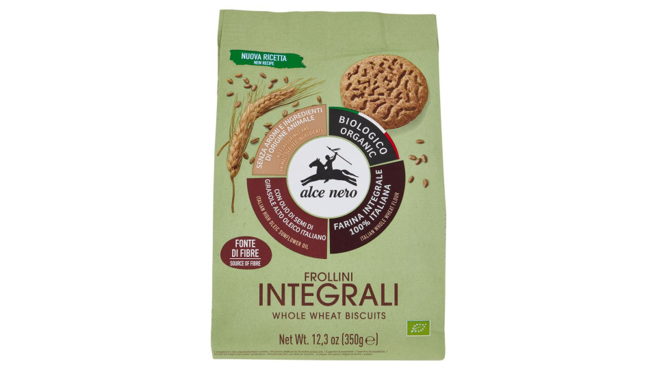Alce Nero Frollini Integrali 350 G