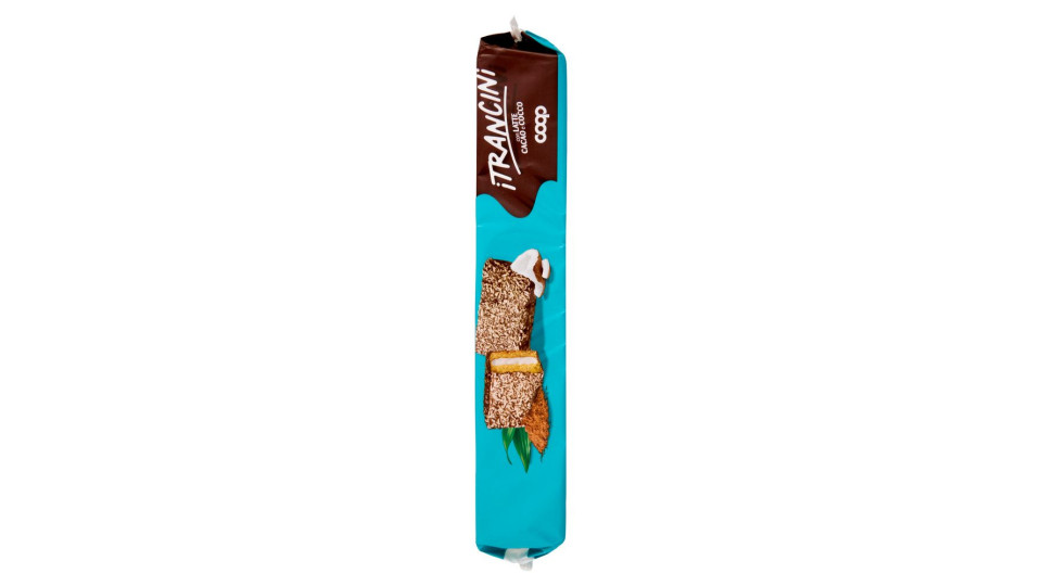 Pan Di Spagna Con Latte Cacao E Cocco I Trancini 10 X 35 G