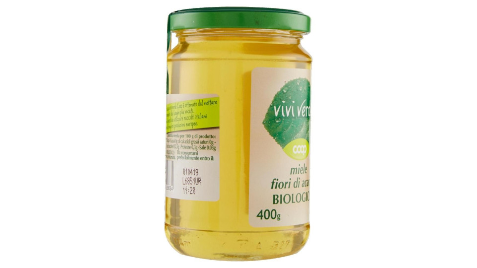 Miele Di Acacia Biologico 400 G