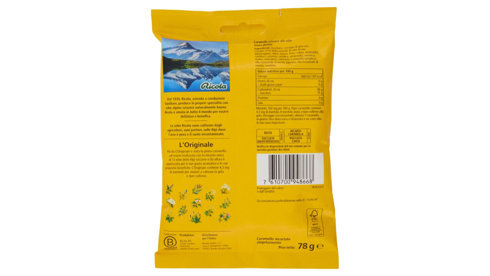 Ricola L'originale 78 G
