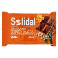 Cioccolato Finissimo Al Latte Con Riso Soffiato 100 G