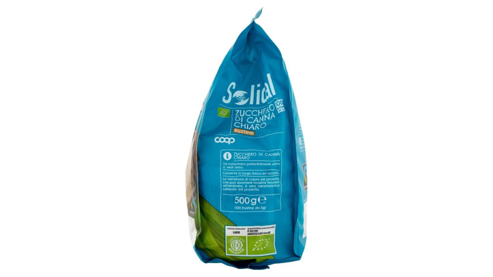 Zucchero Di Canna Chiaro Bustine 100 X 5 G