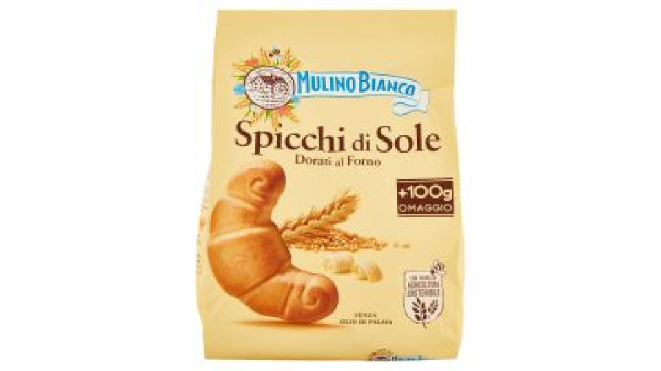 Mulino Bianco Spicchi Di Sole Biscotti Dorati Al Forno 900g