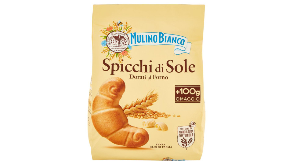 Mulino Bianco Spicchi Di Sole Biscotti Dorati Al Forno 900g