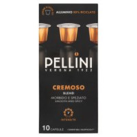 Pellini Cremoso Compatibili Nespresso* 10 Capsule 55 G