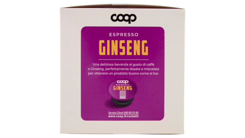 Espresso Ginseng Capsule Compatibili Con Macchine Nescafé Dolce Gusto* 16 Capsule 108,8 G
