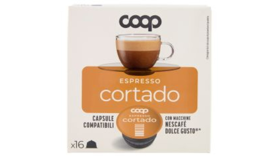 Espresso Cortado Capsule Compatibili Con Macchine Nescafé Dolce Gusto* 16 Capsule 100,8 G