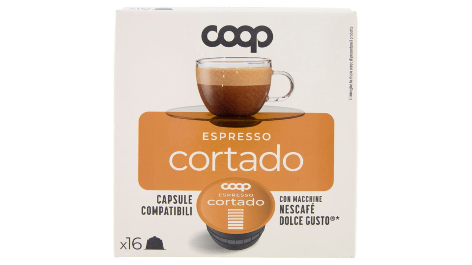 Espresso Cortado Capsule Compatibili Con Macchine Nescafé Dolce Gusto* 16 Capsule 100,8 G