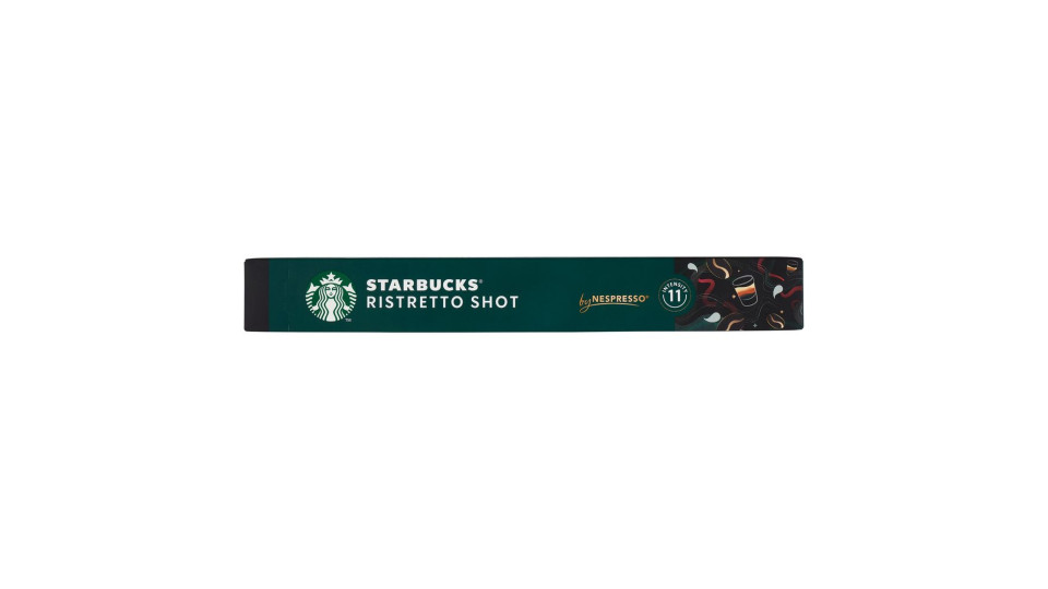 Starbucks Ristretto Shot By Nespresso Caffè Ristretto 10 Capsule 57g