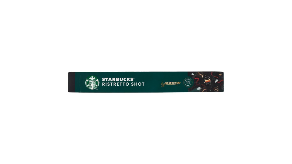 Starbucks Ristretto Shot By Nespresso Caffè Ristretto 10 Capsule 57g