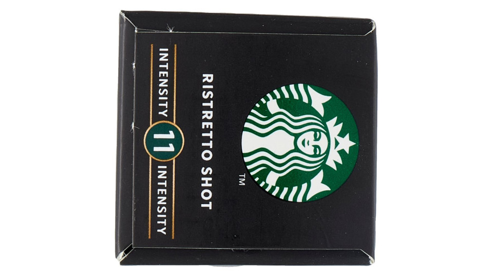 Starbucks Ristretto Shot By Nespresso Caffè Ristretto 10 Capsule 57g
