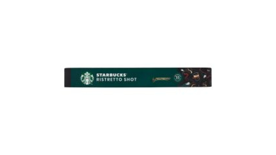Starbucks Ristretto Shot By Nespresso Caffè Ristretto 10 Capsule 57g