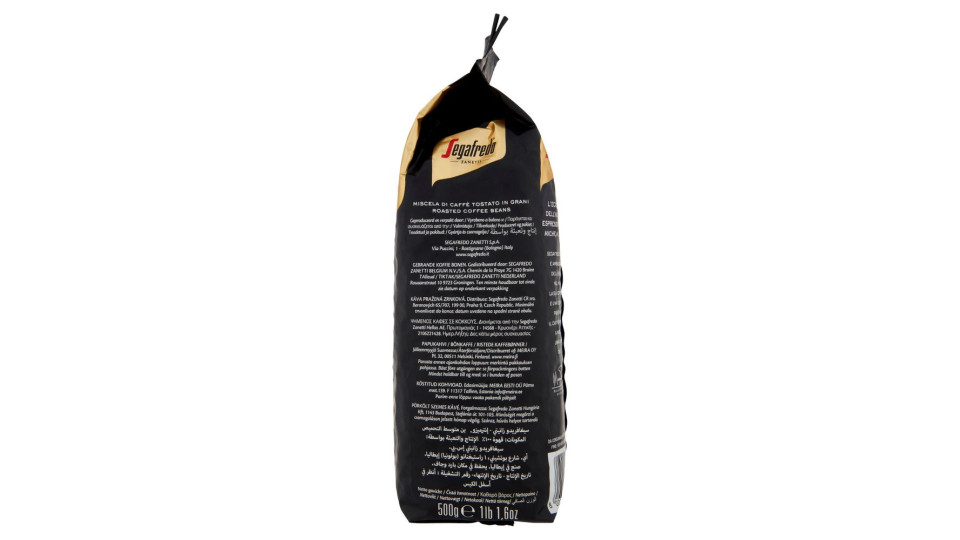 Segafredo Zanetti Espresso Supremo 100% Arabica In Grani 500 G